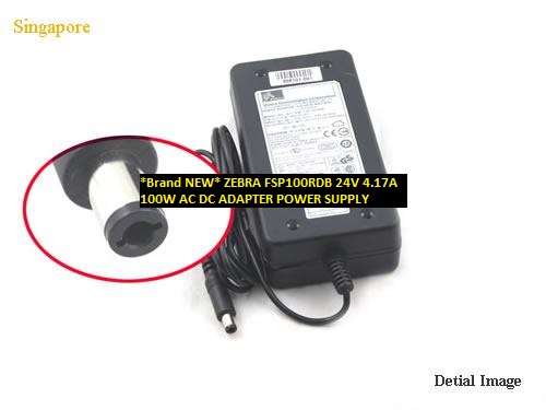 *Brand NEW* ZEBRA 6.5x3.0 mm 100W AC DC ADAPTER 24V 4.17A FSP100RDB POWER SUPPLY *Brand NEW* ZEBRA 6.5x3.0 mm 100W AC DC ADAPTER 24V 4.17A FSP100RDB POWER SUPPLY